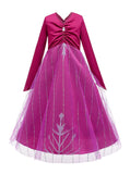 Roze elsa kleedje Frozen 2