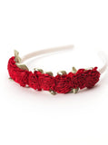 Belle diadeem met rozen