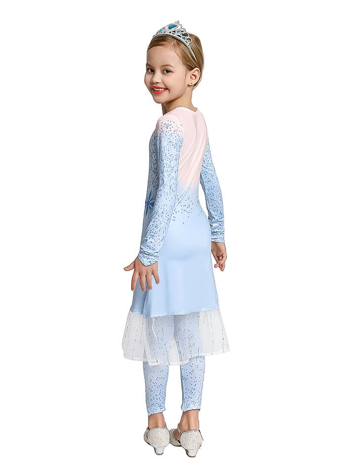 Elsa jurk Frozen 2 kind