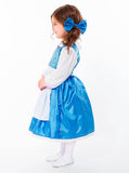Blauwe Belle jurk kind