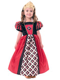 Hartenkoningin jurk met kroon - Alice in Wonderland